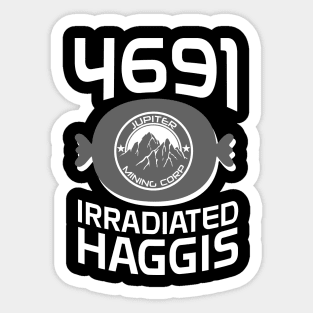 4691 Irradiated Haggis Sticker